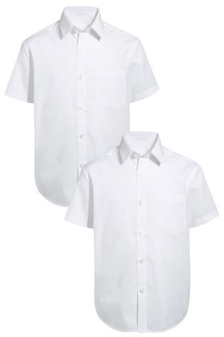 Short Sleeve Shirts Two Pack (3-16yrs)